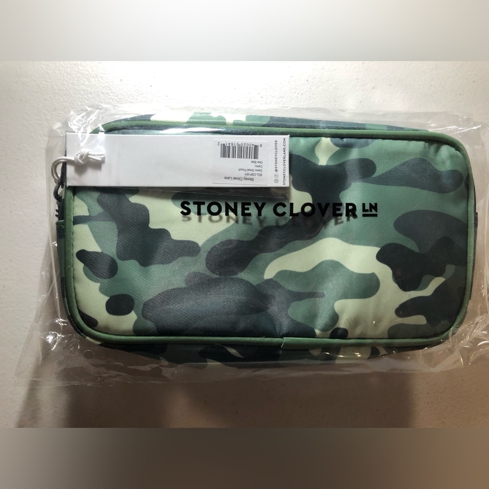 Stoney Clover Lane camo small pouch